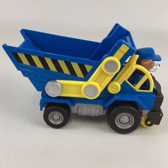 Paw Patrol Rubble & Crew Wheeler Action Figure Construction Dump Truck Vehicle - Picture 6 of 8